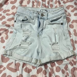 Girls size 6-6x jean shorts